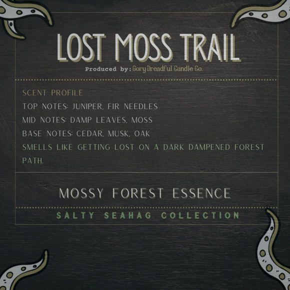 Lost Moss Trail Wax Melt Chunkie Bars - Mossy Forest Scent - Picture 2 of 6
